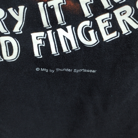 Thunder Sportswear Gun Cold Dead Hands 2nd Amendment USA Patriotic America Tee M - Picture 3 of 5